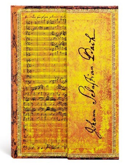 CUADERNO PAPERBLANKS PB3479-7 TAPA DURA MINI BACH, CANTATA BWV 112 RAYADO 