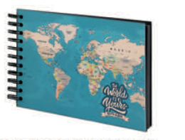 ALBUM iDrink XL1861 PORTAFOTO BLUE MAPS